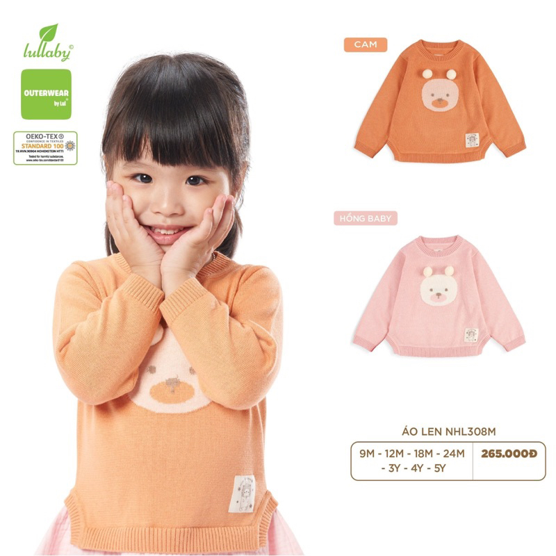 Áo len Lullaby lông thỏ ấm áp