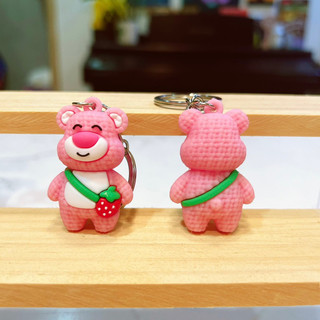 MÓC KHÓA HOTTREND GẤU DÂU LOTSO