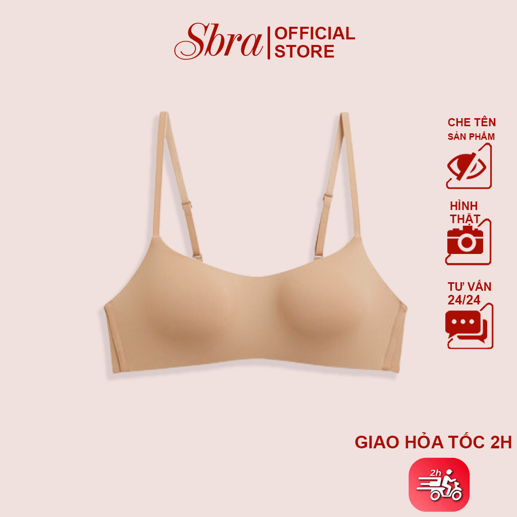 Áo Lót Su Cuộn Sbra Không Gọng Đệm Mỏng Nâng Ngực Mềm Mịn Thoáng Mát AM39