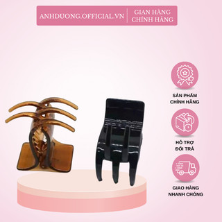 Set 12 Kẹp tóc càng cua 5 răng , cặp tóc càng cua mix màu giá rẻ - anhduong.official.vn