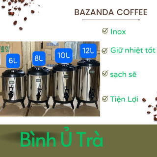 Bình ủ trà inox 6l 8l 10l 12l