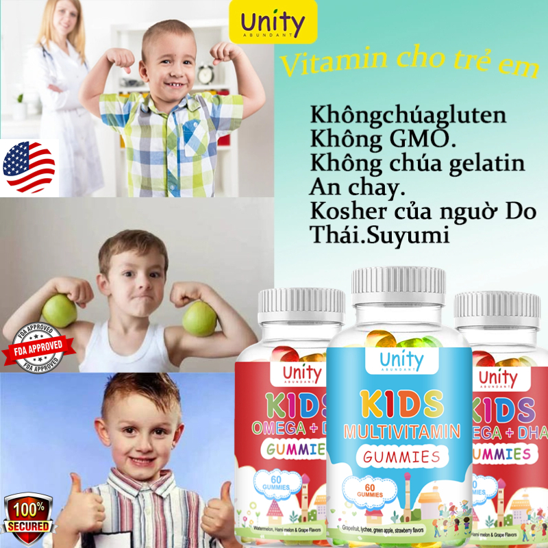 Viên bổ sung DHA Hoa Kỳ cho bé Dha Kid 60 Viên