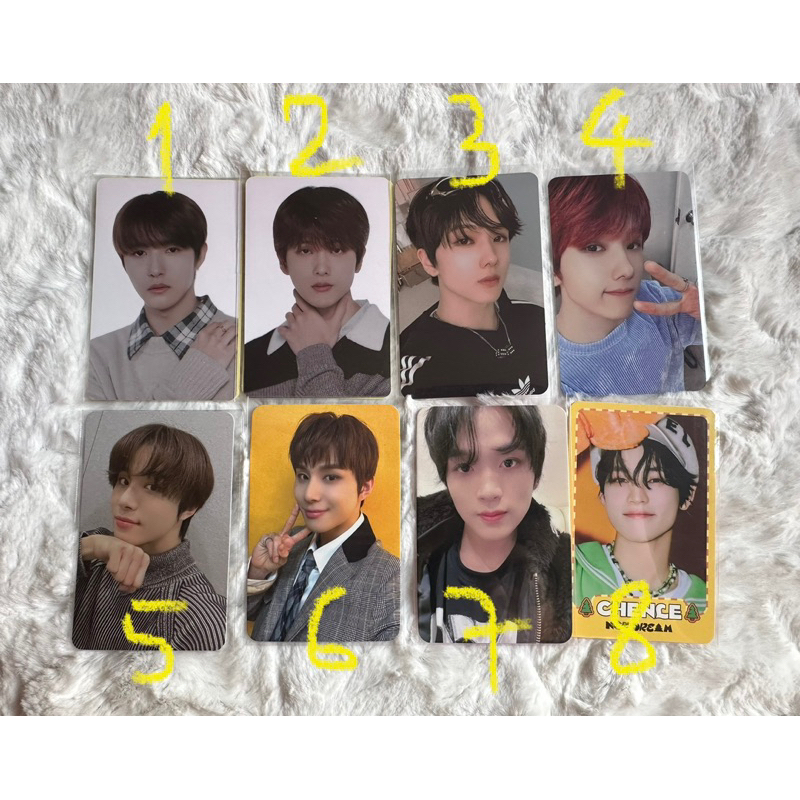Ảnh thẻ NCT Dream các loại