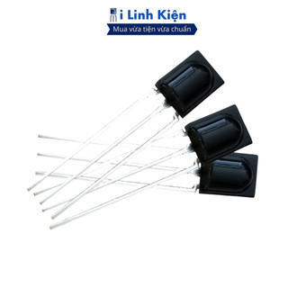 Mắt nhận hồng ngoại 3 chân VS1838 HX1838 màu đen chính hãng ilinhkien.