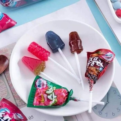 Hộp 60 chiếc kẹo mút Lotte mix vị trái cây