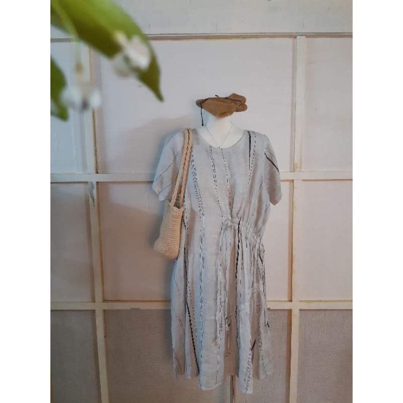 Đầm linen tưng premium chất Hàn