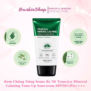 Kem Chống Nắng Some By Mi Truecica Mineral Calming Tone Up Suncream SPF50+/PA