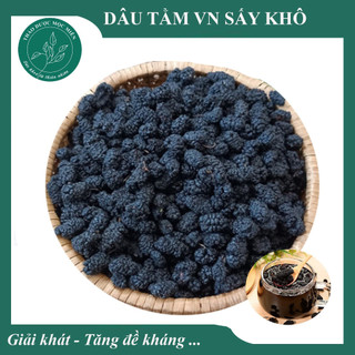 Dâu Tằm Sấy Khô Cao Cấp 0,5kg, 1kg Nguyên Quả To Đều Dẻo Ngọt Giữ Dáng Đẹp Da Thảo Dược Mộc Miên