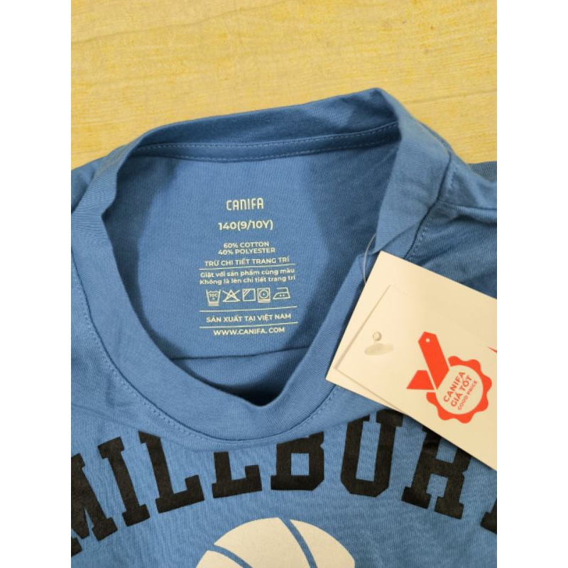 Bộ cotton dài tay mặc nhà bé trai Canifa