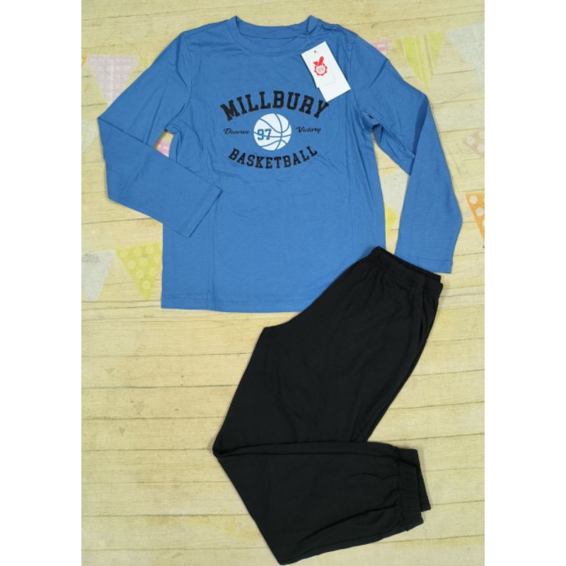 Bộ cotton dài tay mặc nhà bé trai Canifa