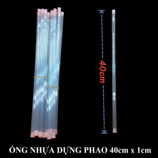 Ống nhựa PVC đựng phao câu cá nhiều size lựa chọn