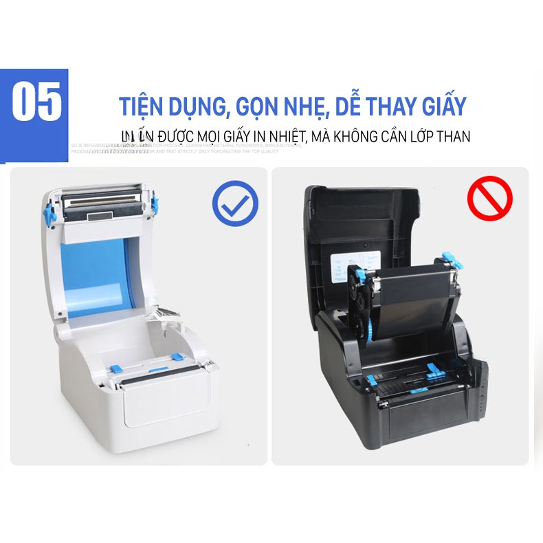 Máy In Nhiệt Gprinter 1324D TUIGOIHANGVN Bảo Hành 12 tháng