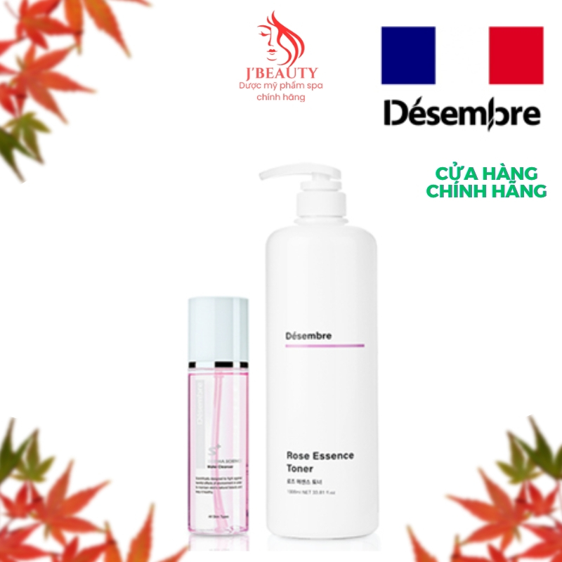 Nước hoa hồng Desembre Rose Essence Toner 150ml / 1000ml - Đánh thức vẻ đẹp tự nhiên cho làn da bạn