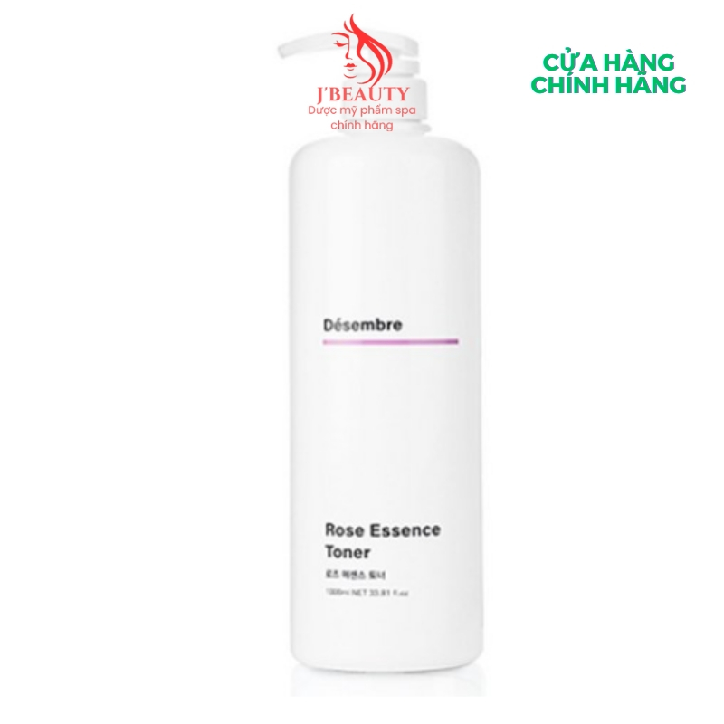 Nước hoa hồng Desembre Rose Essence Toner 150ml / 1000ml - Đánh thức vẻ đẹp tự nhiên cho làn da bạn