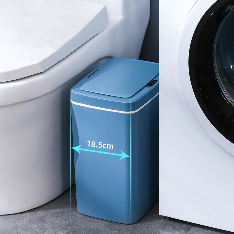 Thùng rác cảm ứng thông minh 16L, Thùng đựg rác nhà bếp nhà vệ sinh