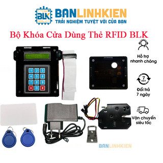 Bộ khóa cửa dùng thẻ rfid banlinhkien an toàn bảo mật cao
