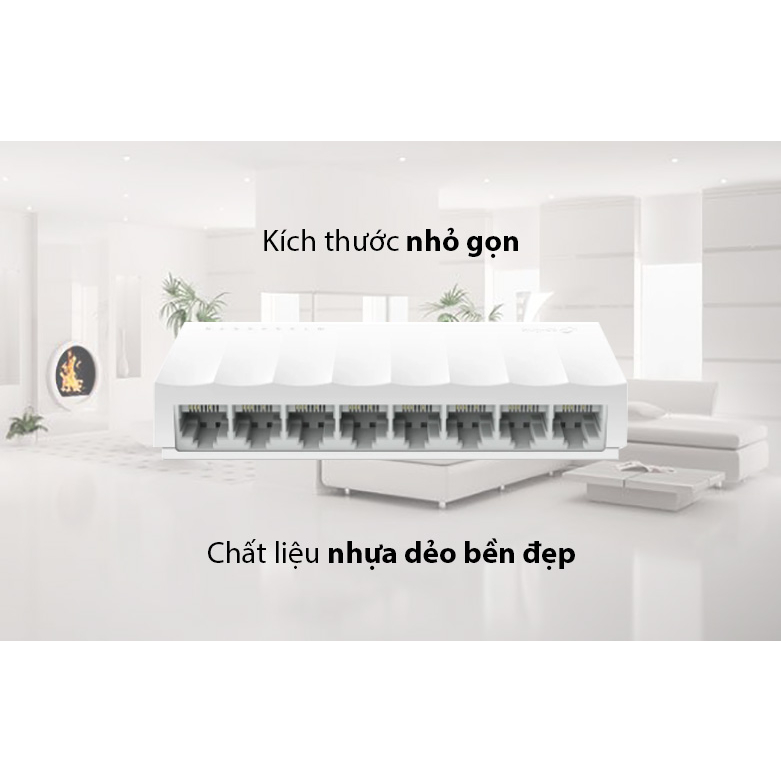 Bộ Chia Mạng Switch Để Bàn TP-Link LS1008 8 Cổng 10/100Mbps - HKT TECHNOLOGY