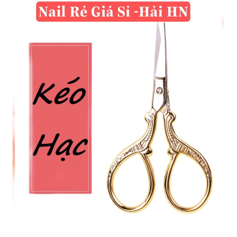 Kéo cắt fom móng giả,Kéo con hạc Nail HN