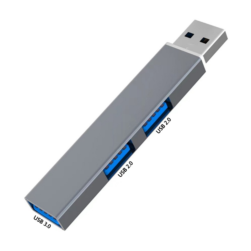 Hub type C, hub usb 4 trong 1 mở rộng kết nối cho pc, laptop, macbook, điện thoại tiện dụng