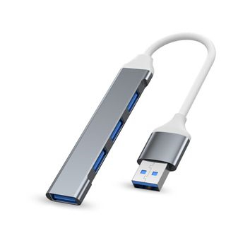 Hub type C, hub usb 4 trong 1 mở rộng kết nối cho pc, laptop, macbook, điện thoại tiện dụng