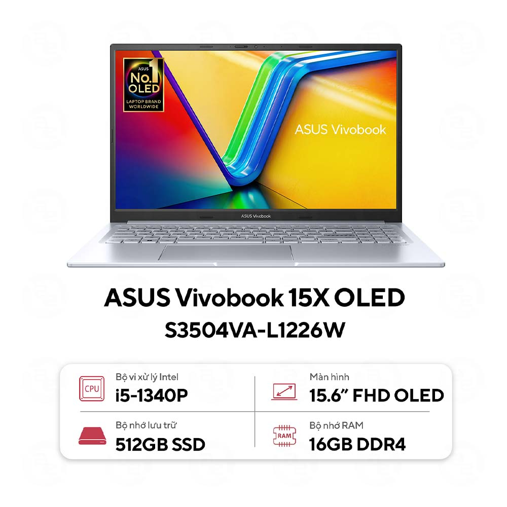 Laptop Asus Vivobook 15X OLED S3504VA-L1226W (Core i5-1340P | 15.6 inch FHD OLED)