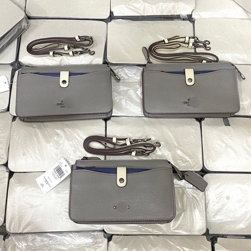 Túi coach cluth đeo chéo nữ