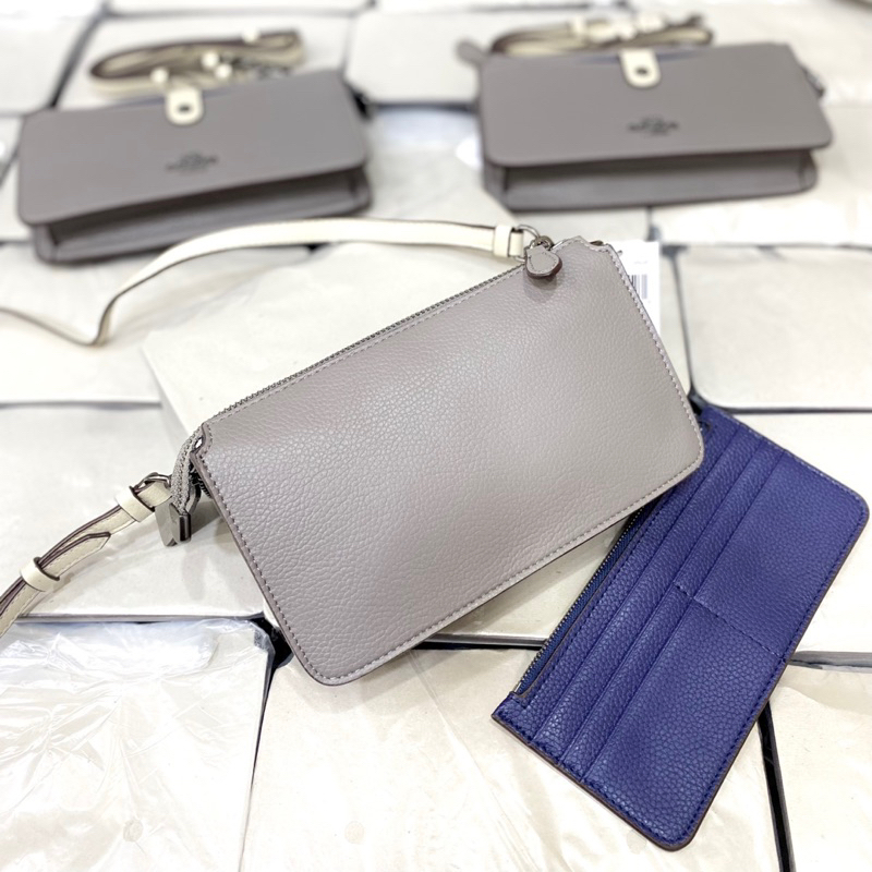 Túi coach cluth đeo chéo nữ