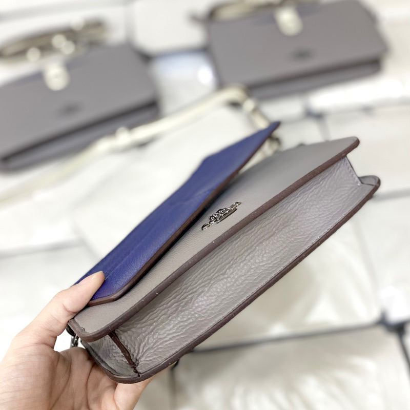 Túi coach cluth đeo chéo nữ