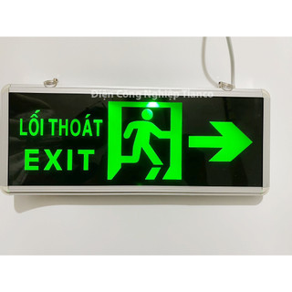 Đèn exit 1 mặt Đèn exit 2 mặt Người chạy sang trái - Người chạy sang phải