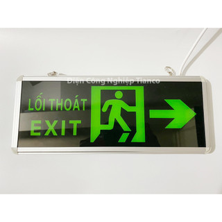 Đèn exit 1 mặt Đèn exit 2 mặt Người chạy sang trái - Người chạy sang phải
