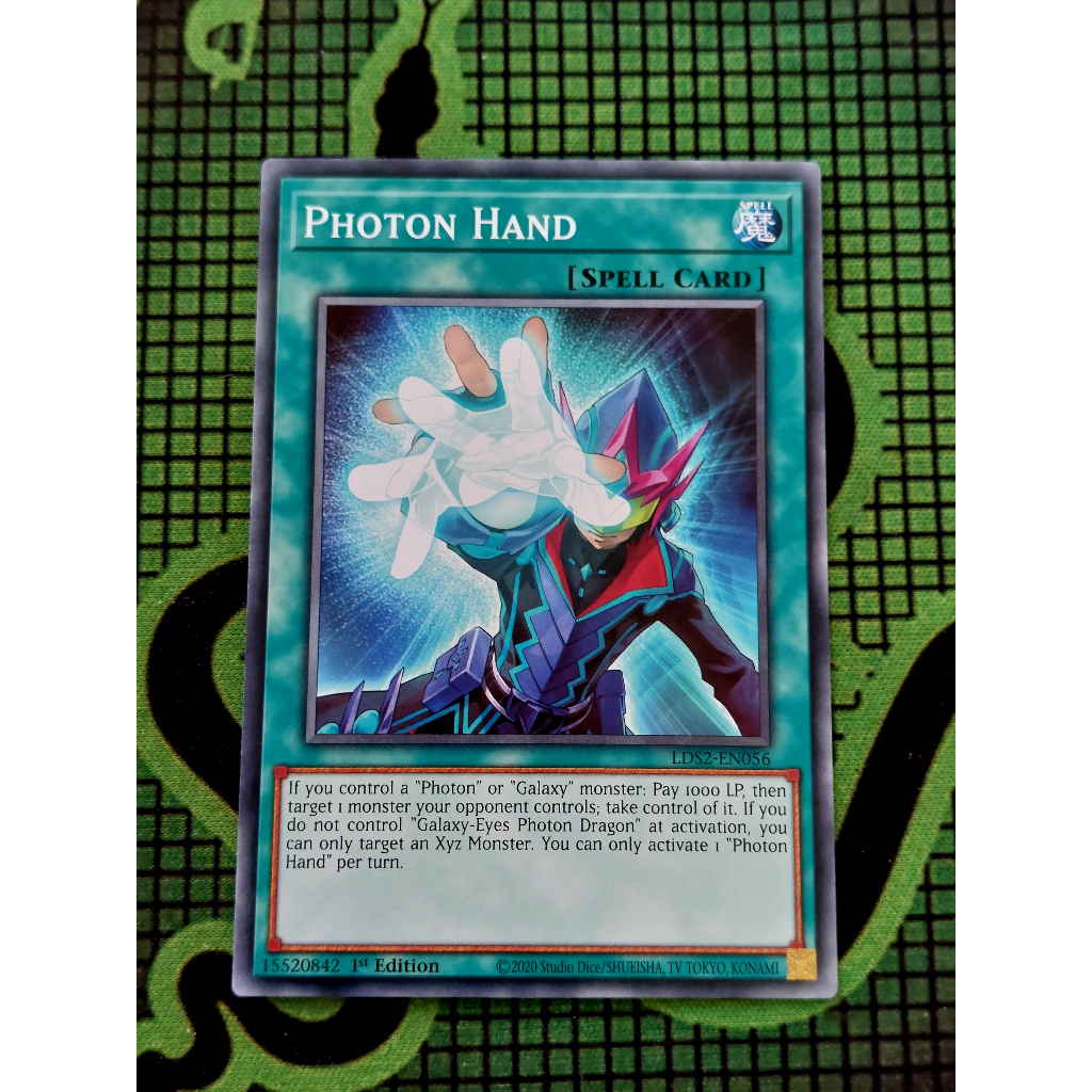 Thẻ Bài Mint90 Yugioh Spell Photon Hand - LDS2-EN056 - Common