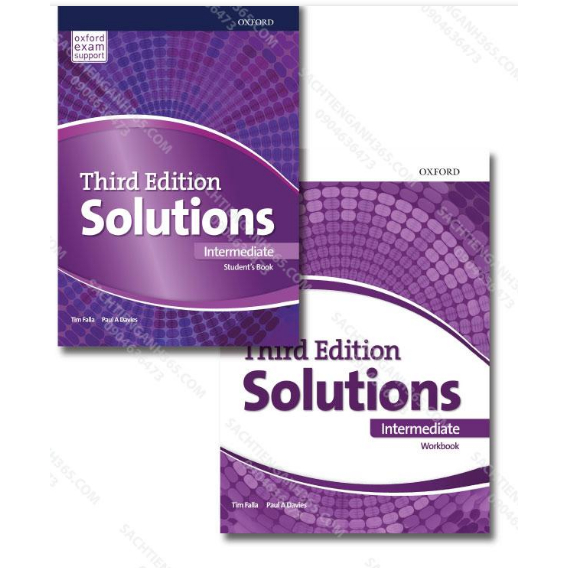 Bộ Solutions elementary bản 3rd cho bé siêu nét