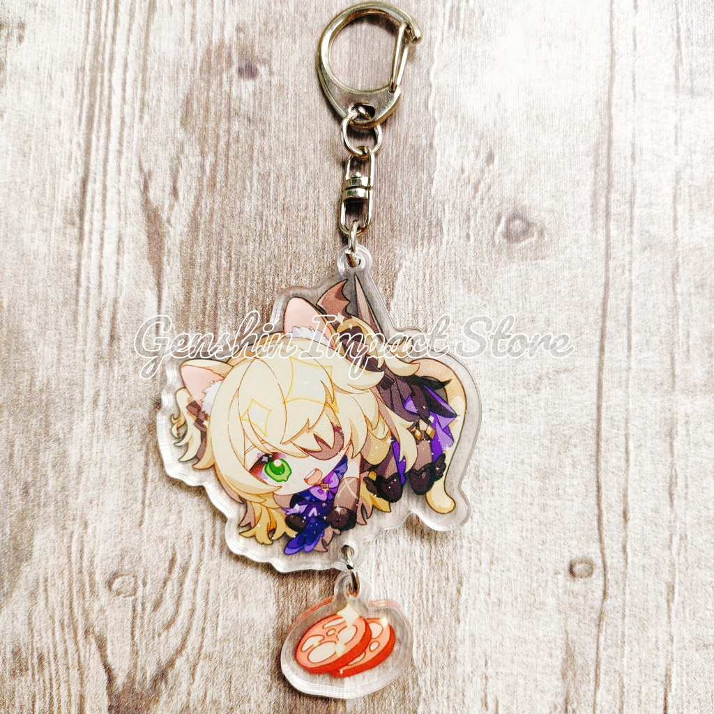 Móc khóa nhân vật Fischl genshin impact m4