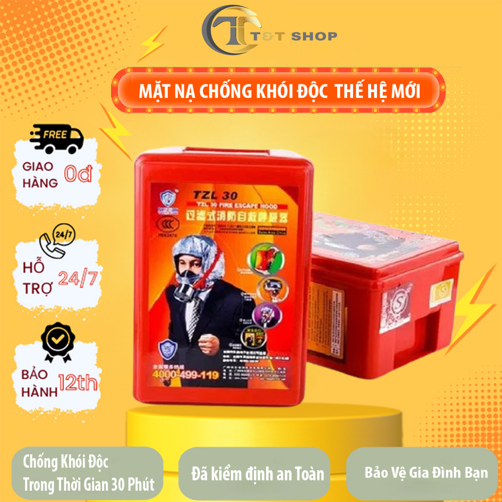 Mặt Nạ Chống Khói Khí Độc MODEL TLZ30