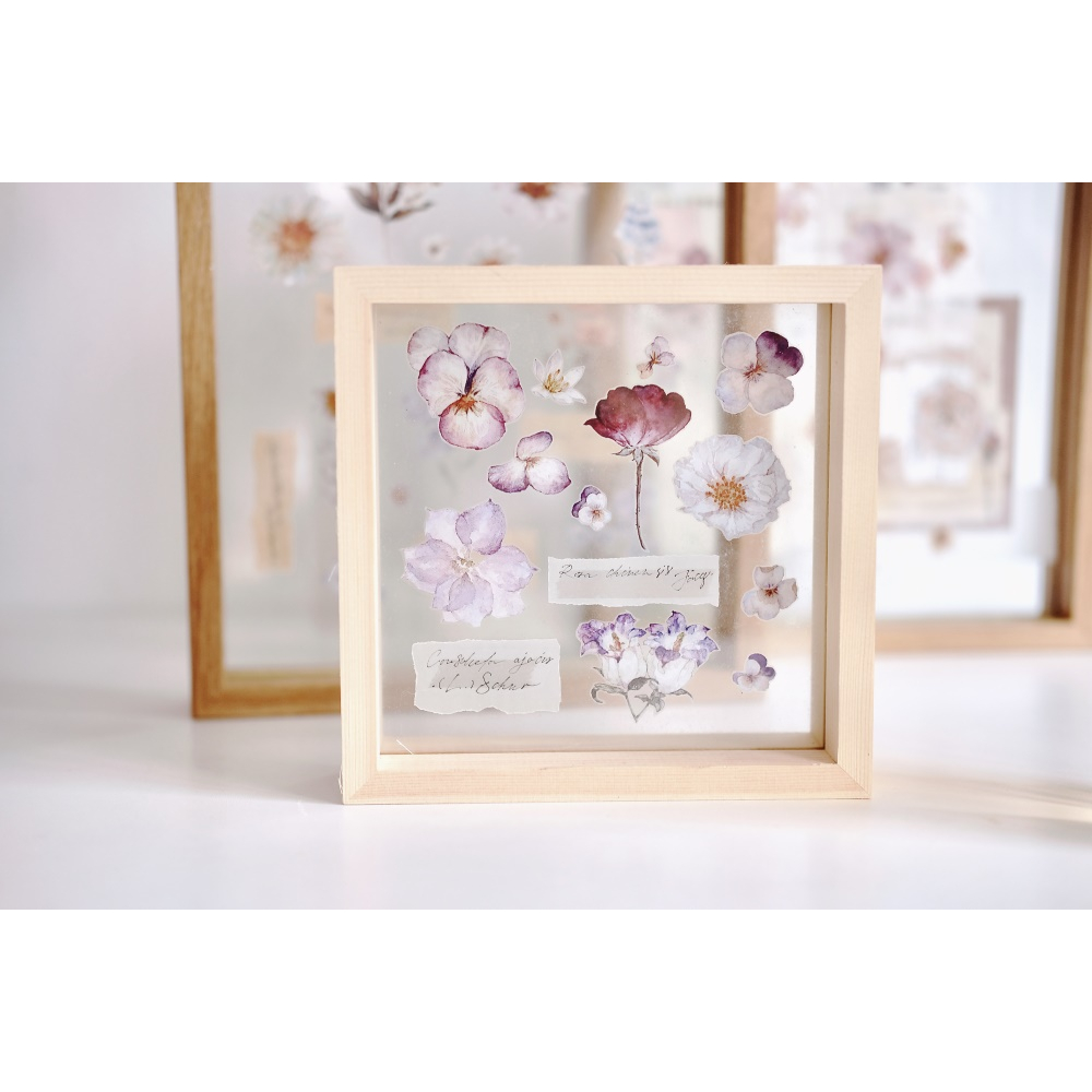 𝓑𝓾𝓵𝓵𝓮𝓽𝓳𝓸𝓾𝓻𝓷𝓪𝓵𝟏𝟏𝟓 ✿ Băng dính hãng Freckles Tea  mẫu "𝐅𝐥𝐨𝐰𝐞𝐫 𝐈𝐥𝐥𝐮𝐬𝐭𝐫𝐚𝐭𝐞𝐝 𝐁𝐨𝐨𝐤" hoa nhí nhiều màu rực rỡ