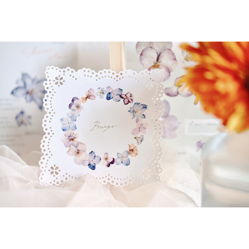 𝓑𝓾𝓵𝓵𝓮𝓽𝓳𝓸𝓾𝓻𝓷𝓪𝓵𝟏𝟏𝟓 ✿ Băng dính hãng Freckles Tea  mẫu "𝐅𝐥𝐨𝐰𝐞𝐫 𝐈𝐥𝐥𝐮𝐬𝐭𝐫𝐚𝐭𝐞𝐝 𝐁𝐨𝐨𝐤" hoa nhí nhiều màu rực rỡ