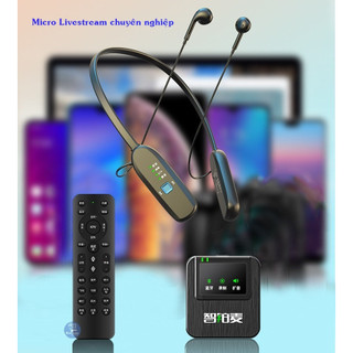 Micro livestream chuyên nghiệp SMI-Q10 Pro có hiệu ứng âm thanh, lọc âm