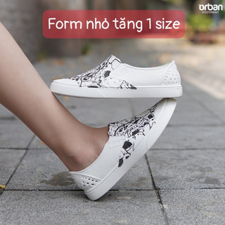 Giày Nam Nữ Giày URBAN đi mưa, du lịch, đi làm, chống nước, thoáng khí, ko hôi chân -siêu ( FORM BÉ TĂNG 1 SIZE KHI ĐẶT