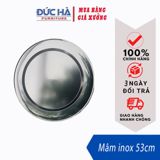Mâm inox 201 ăn cơm