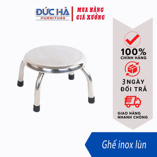 Ghế inox lùn