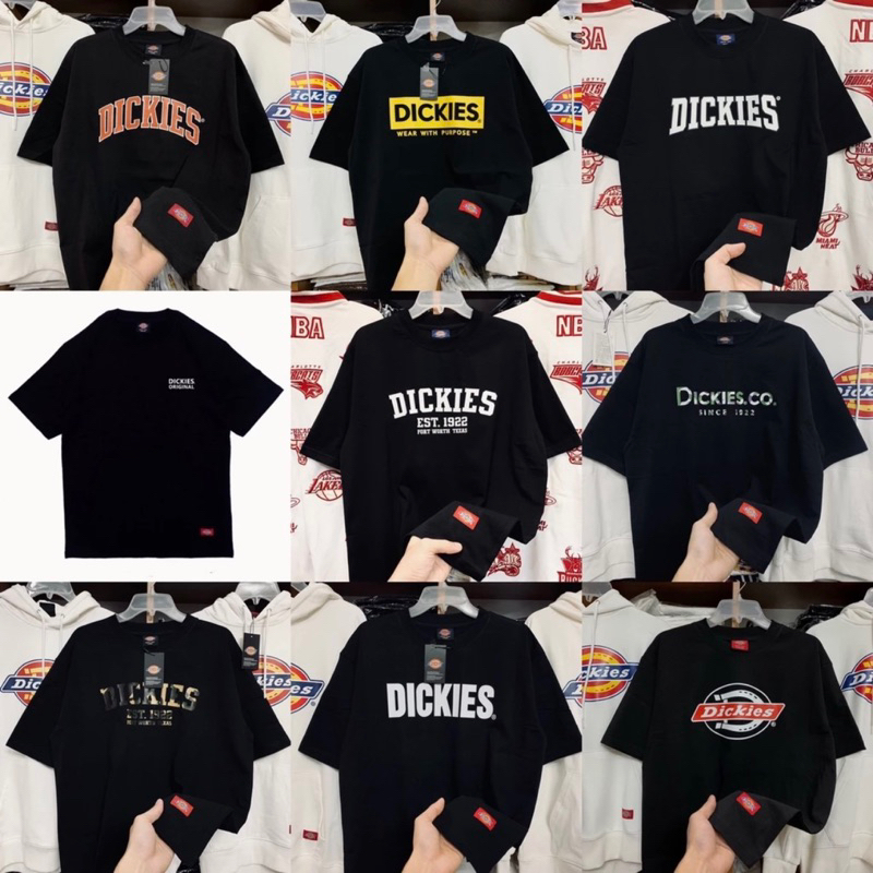 Áo Thun Dickies Nhiều Mẫu Thun 100% Cotton 2 chiều - áo phông Hàng Full Tem Tag