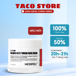 Kem dưỡng cổ medi peel naite thread neck cream 100ml