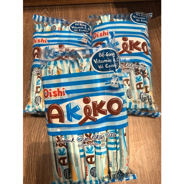 Bánh snack que có nhân AKIKO các vị NHÀ DỨA