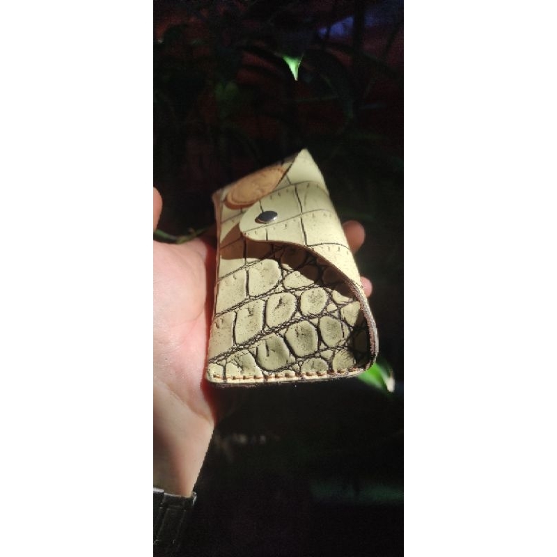 Bao da đựng kính rayban size 58 thủ công da thật