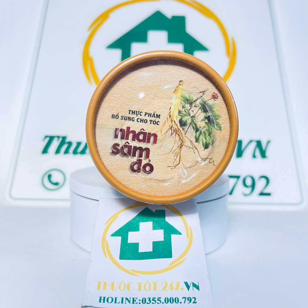 Cao Lỏng Giảm Rụng - Kích Mọc NHÂN SÂM ĐỎ Dành Cho Tóc Gãy Rụng - Hư Tổn