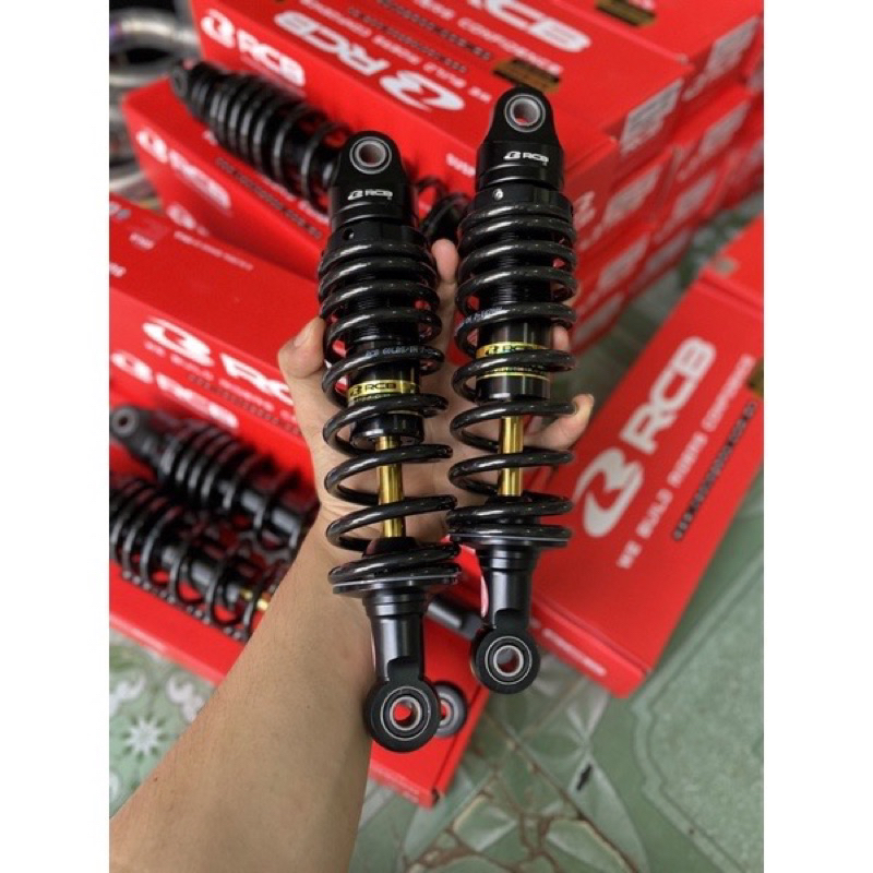 Phuộc RCB C Đen ty vàng các dòng xe