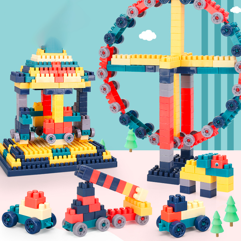 Lego 520 chi tiết và 680 chi tiết, bộ đồ chơi xếp hình 520 chi tiết cho bé