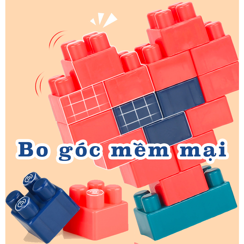 Lego 520 chi tiết và 680 chi tiết, bộ đồ chơi xếp hình 520 chi tiết cho bé
