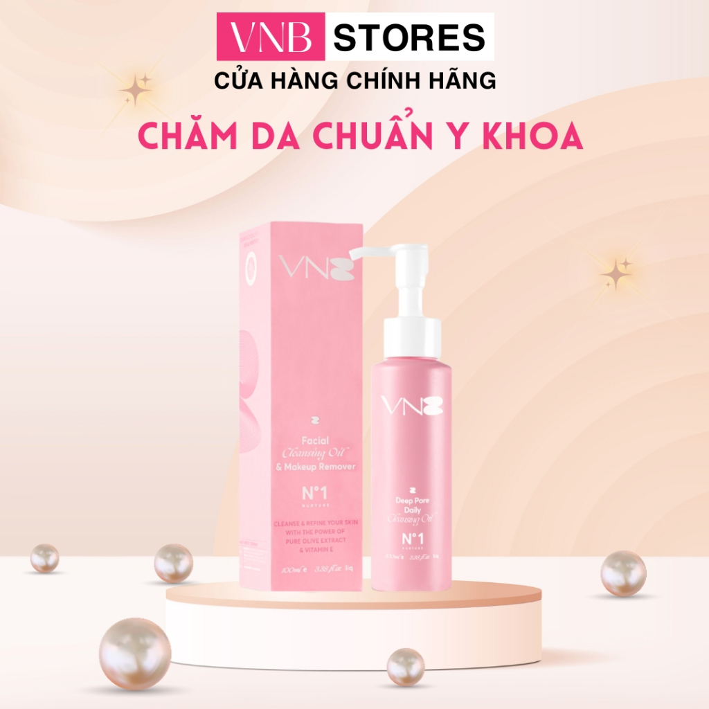 Dầu Tẩy Trang Dưỡng Ẩm VNB Làm Sạch Bụi Bẩn Dầu Nhờn Tẩy Sạch Sau Makeup