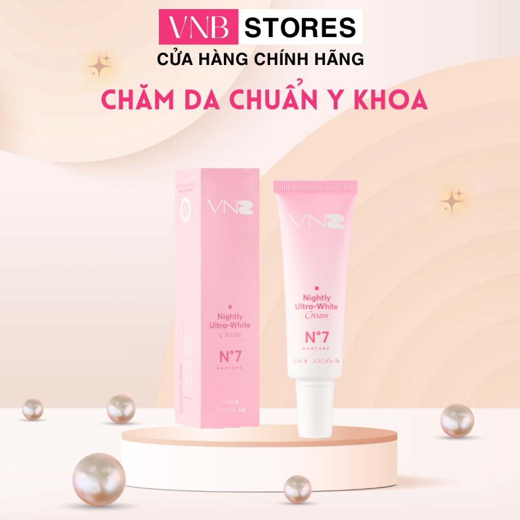Kem Dưỡng Trắng Da Ban Đêm VNB Dưỡng Ẩm Làm Trắng Da Giảm Thâm Nám Làm Đầy Nếp Nhăn